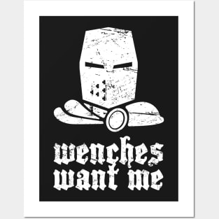 "Wenches Want Me" - Renaissance Festival Posters and Art